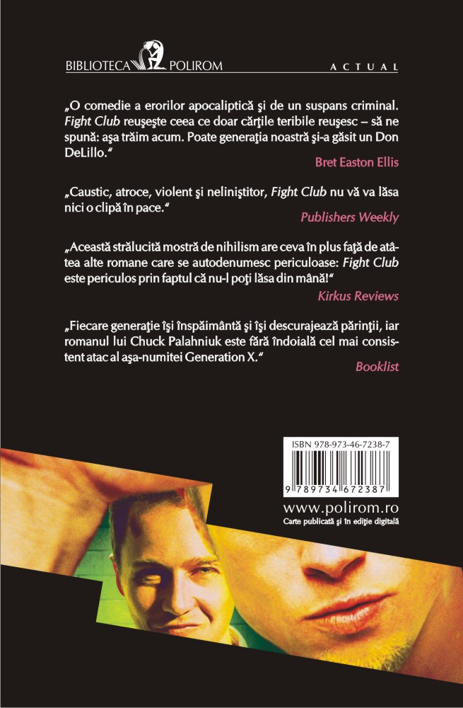 Fight Club | Chuck Palahniuk - 1 | YEO