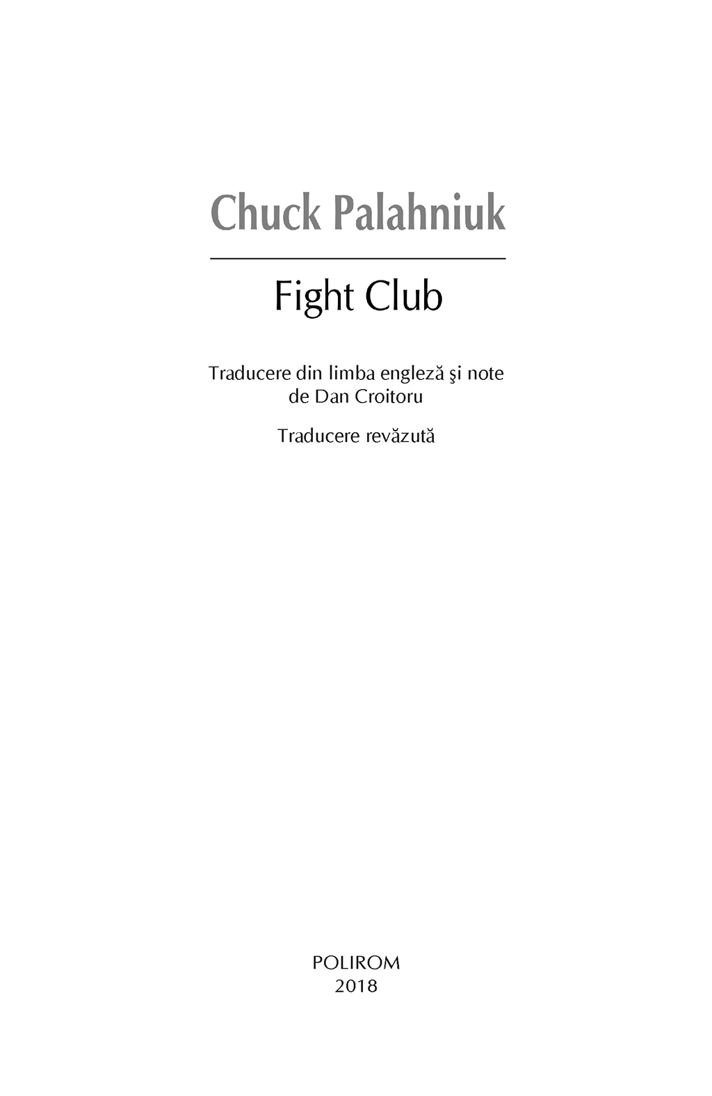 Fight Club | Chuck Palahniuk - 3 | YEO