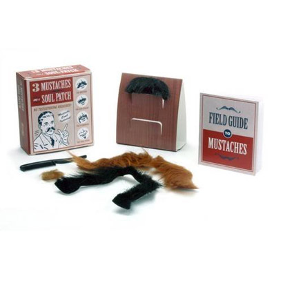 Vezi detalii pentru Three Mustaches and a Soul Patch Mini Kit | David Jones