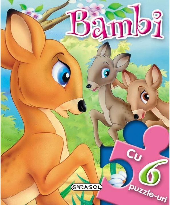 Povesti cu puzzle – Bambi | carturesti.ro