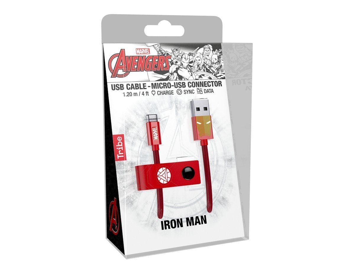 Cablu micro-USB - Iron Man | Tribe - 1 | YEO