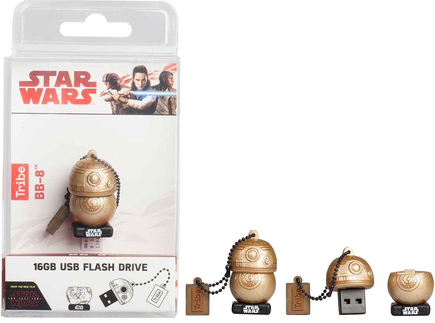 Memory Stick 16 GB - Star Wars BB-8 Gold | Tribe - 2 | YEO