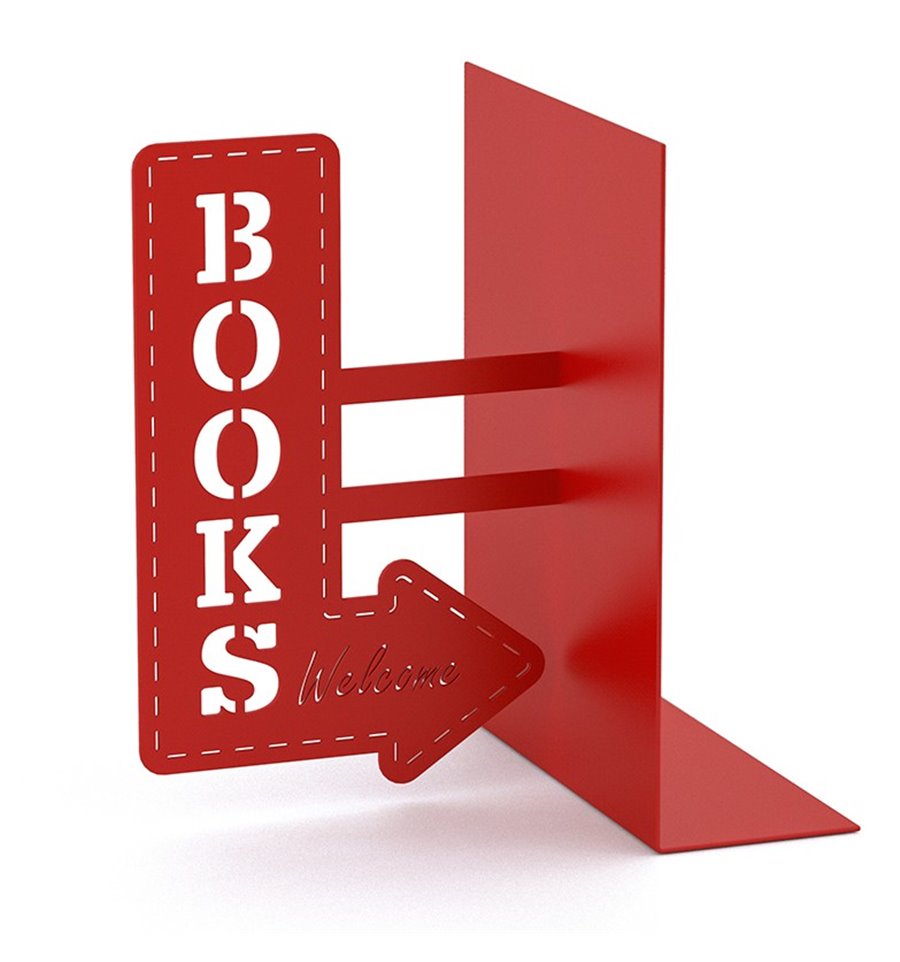 Suport Lateral Pentru Carti - Bookshop | Balvi