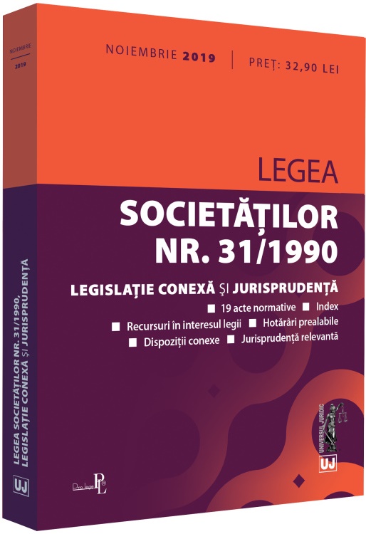 Legea societatilor nr. 31/1990 |