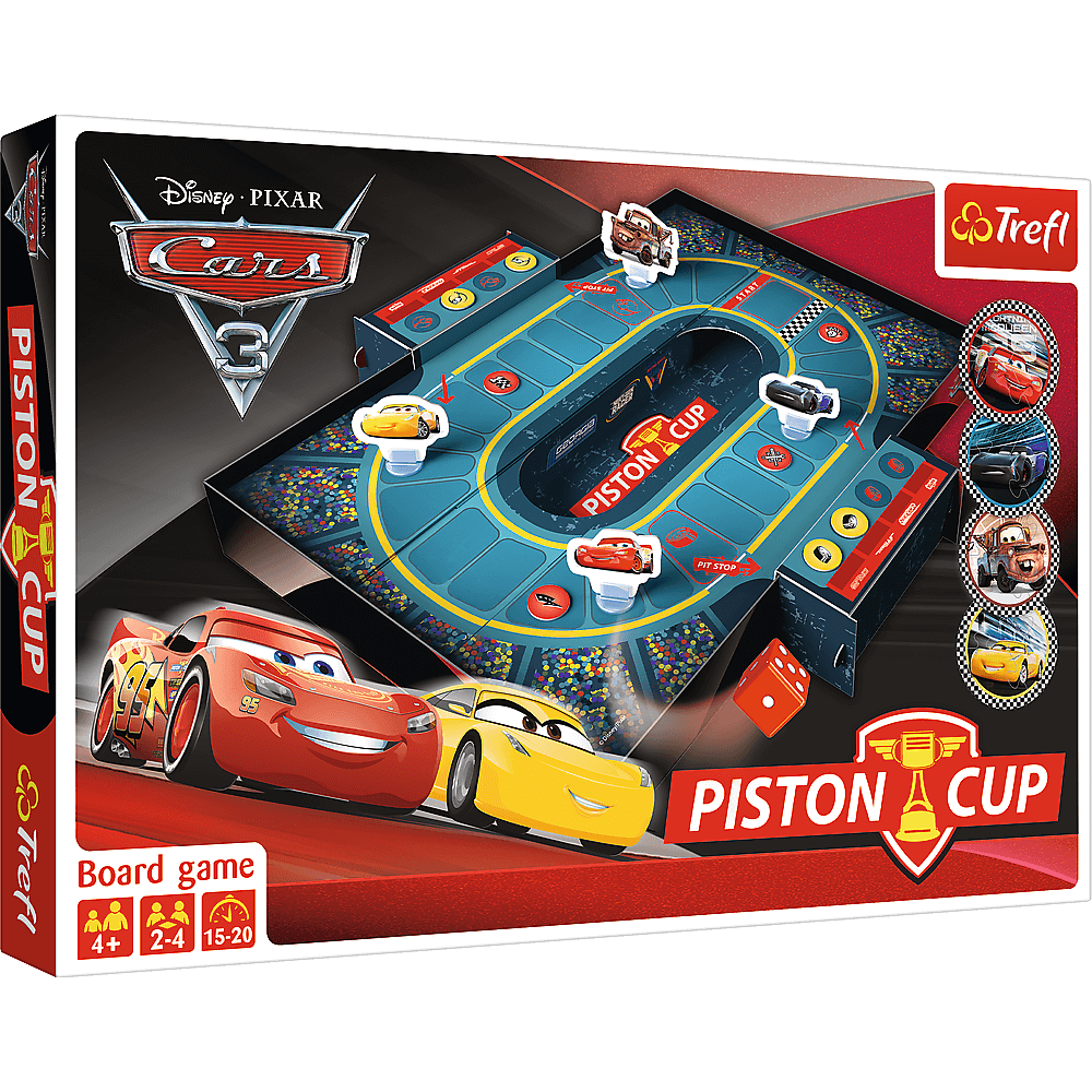  Joc Cursa De Masini Cars 3 - Piston Cup | Trefl
