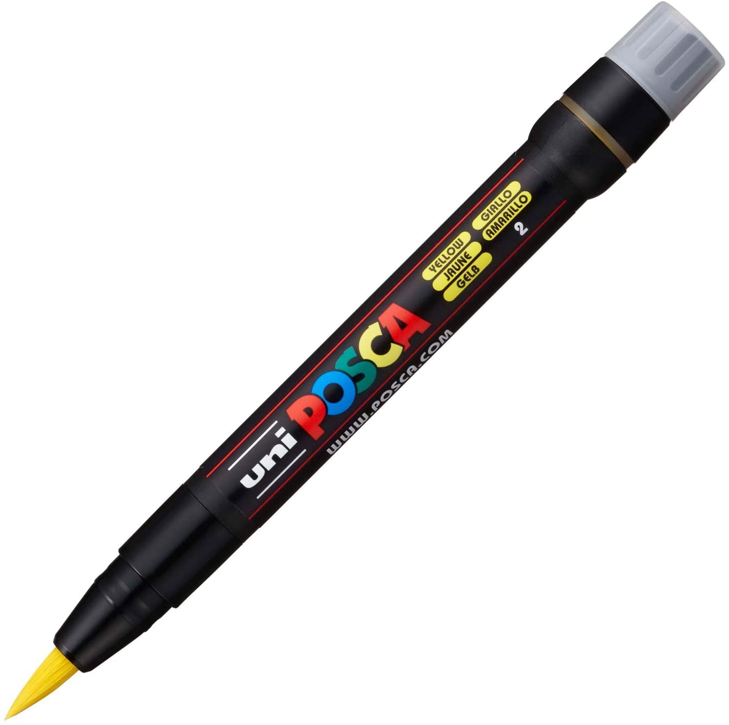 Marker - Posca PCF-350 - Yellow | Uni - 3 | YEO