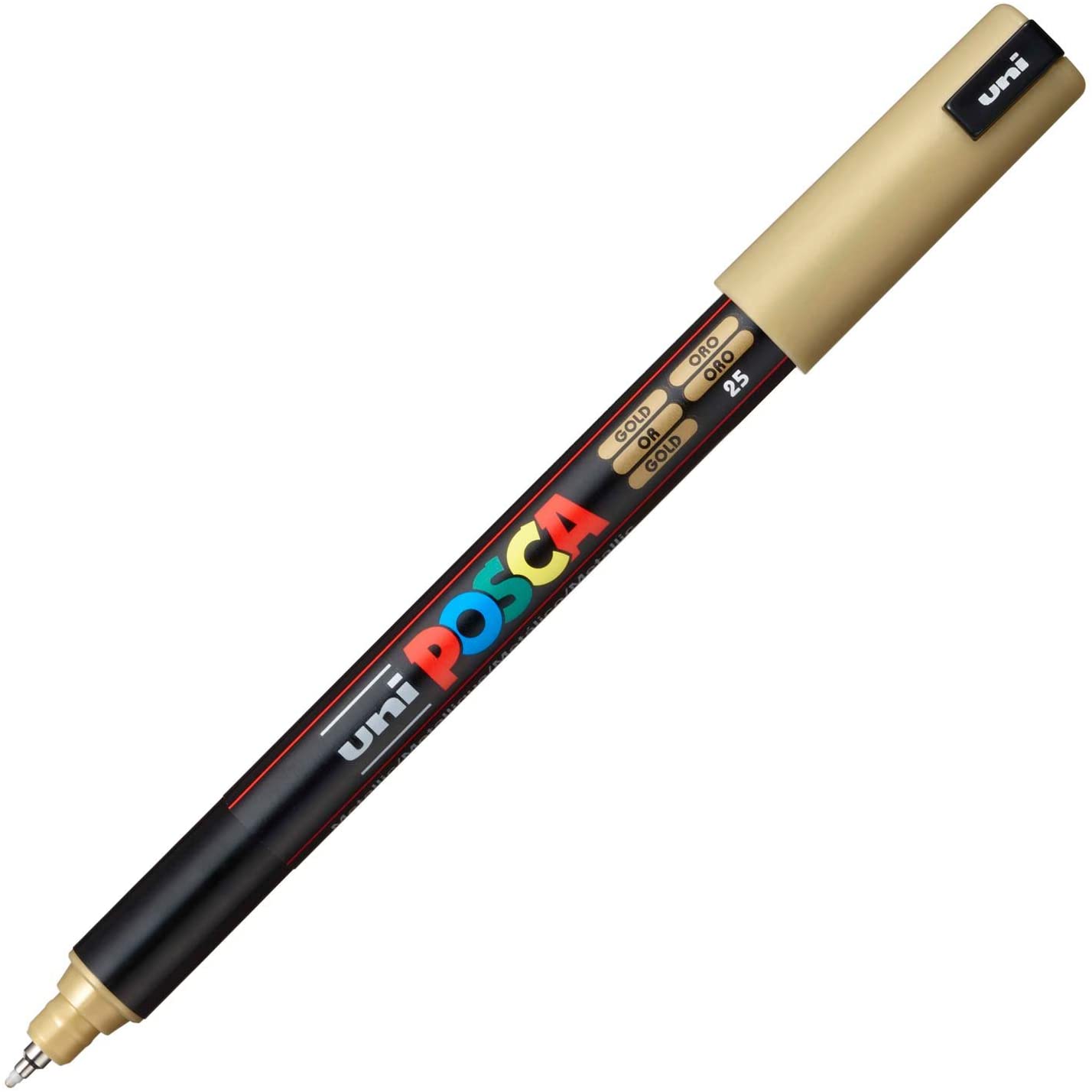 Marker - Posca PC-1MR - Gold | Uni - 3 | YEO