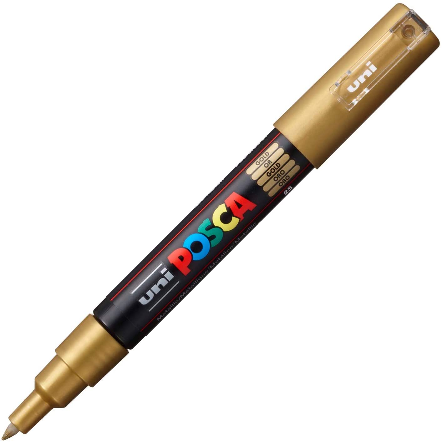 Marker - Posca PC-1M - Gold | Uni - 3 | YEO