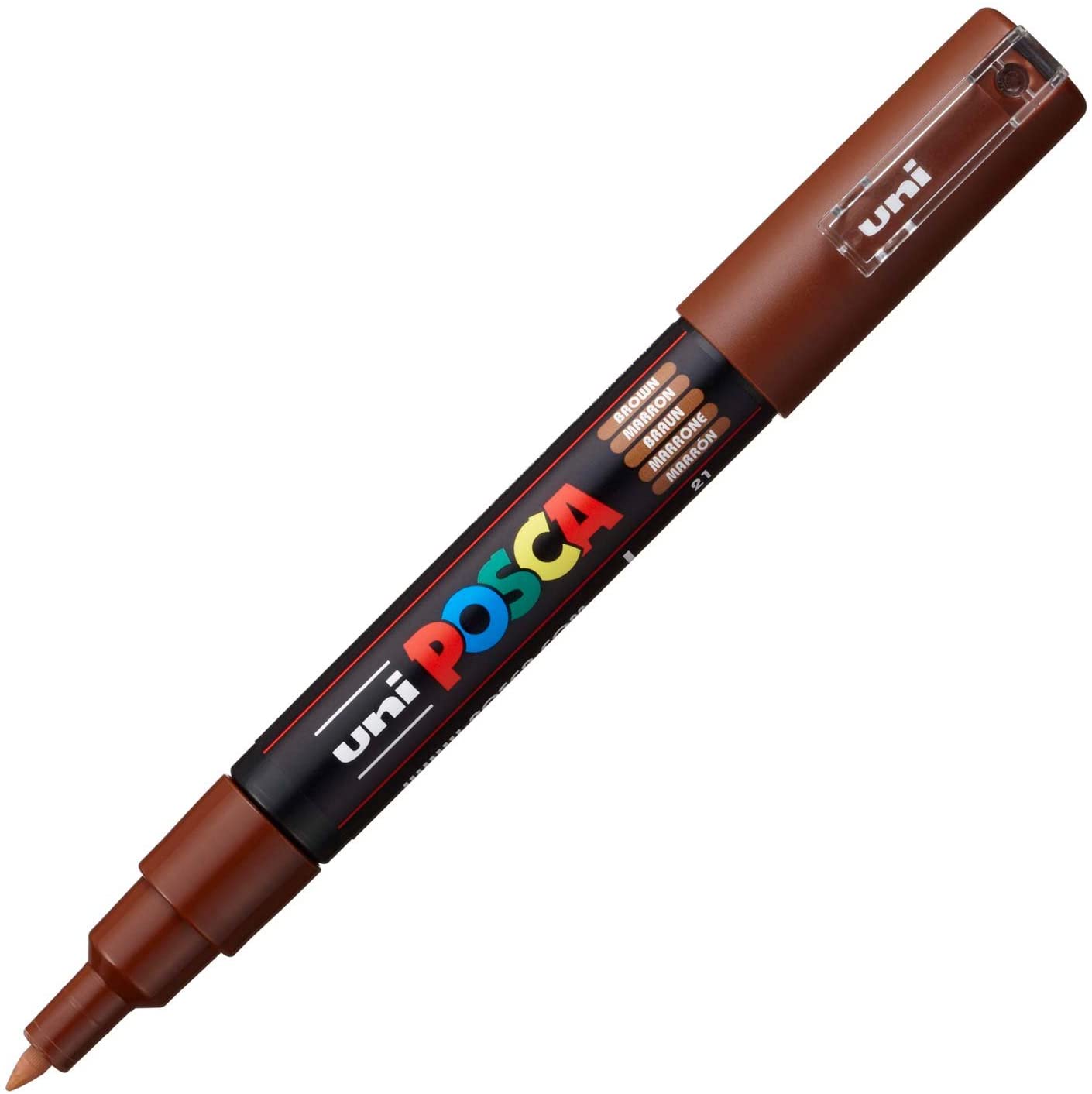 Marker - Posca PC-1M - Brown | Uni - 3 | YEO