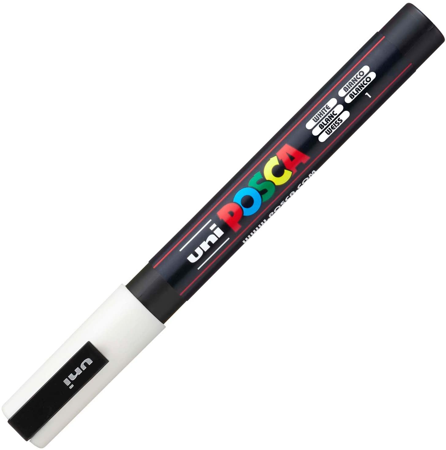 Marker - Posca PC-3M - White | Uni