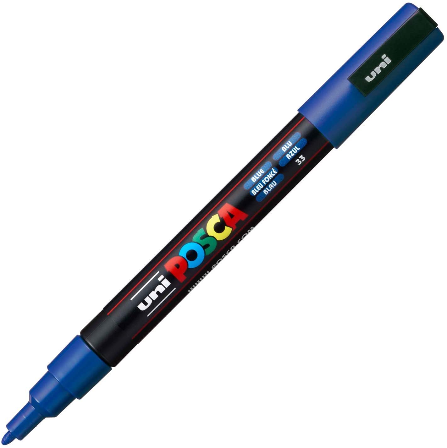 Marker - Posca PC-3M - Blue | Uni - 3 | YEO