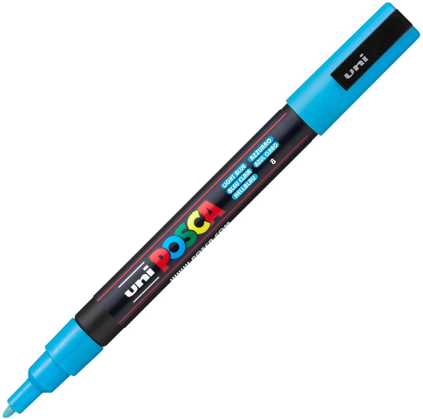 Marker - Posca PC-3M - Light Blue | Uni - 3 | YEO