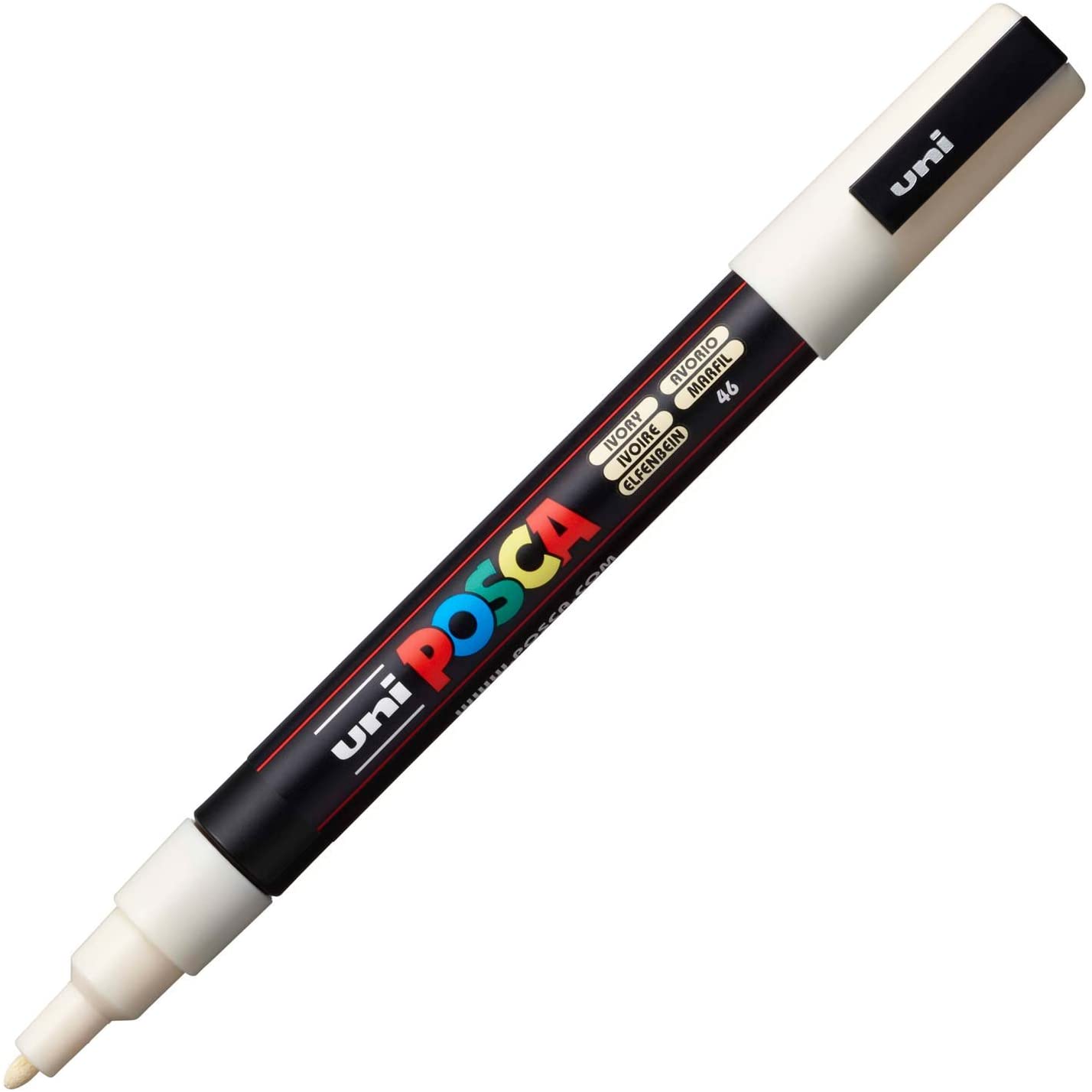 Marker - Posca PC-3M - Ivory | Uni - 3 | YEO