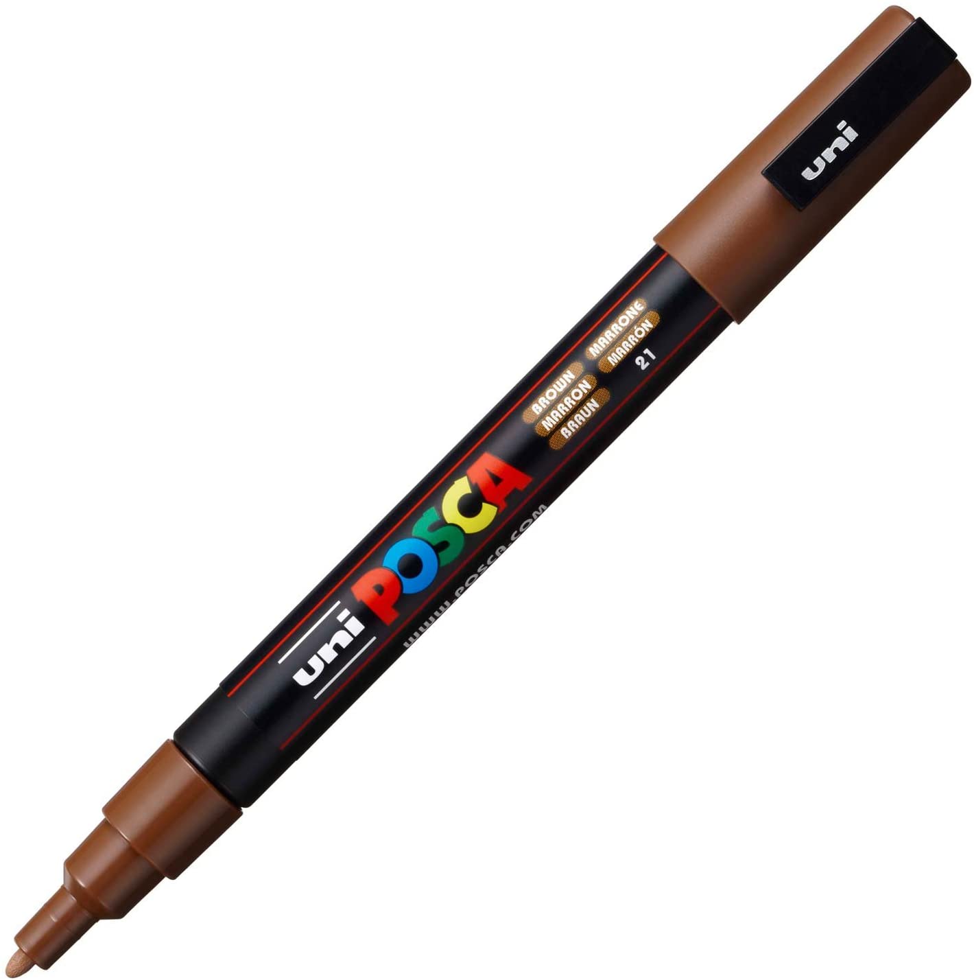 Marker - Posca PC-3M - Brown | Uni - 3 | YEO