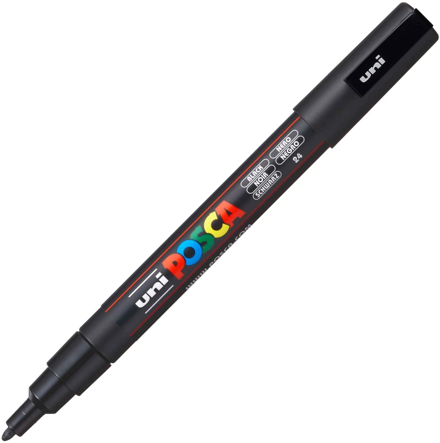 Marker - Posca PC-3M - Black | Uni - 3 | YEO