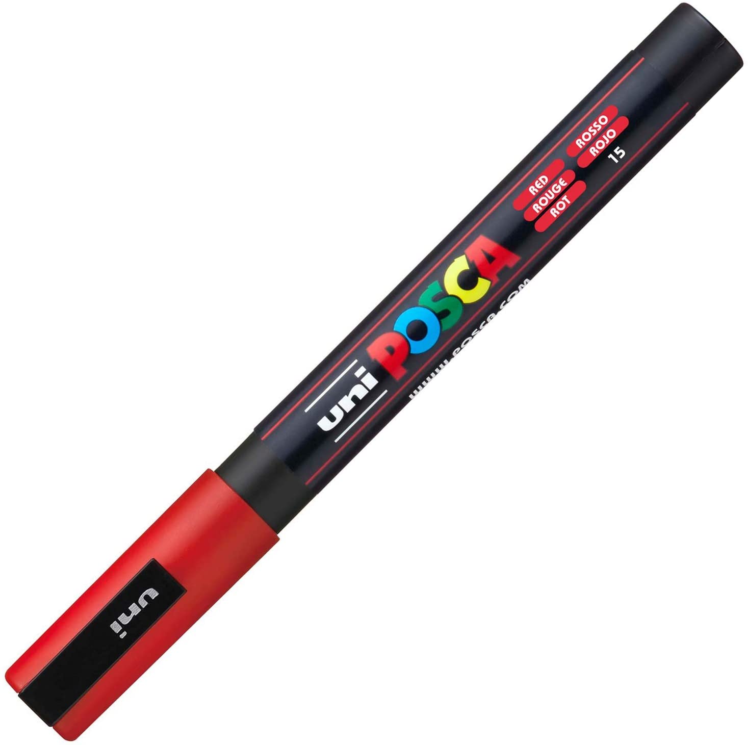 Marker - Posca PC-3M - Red | Uni