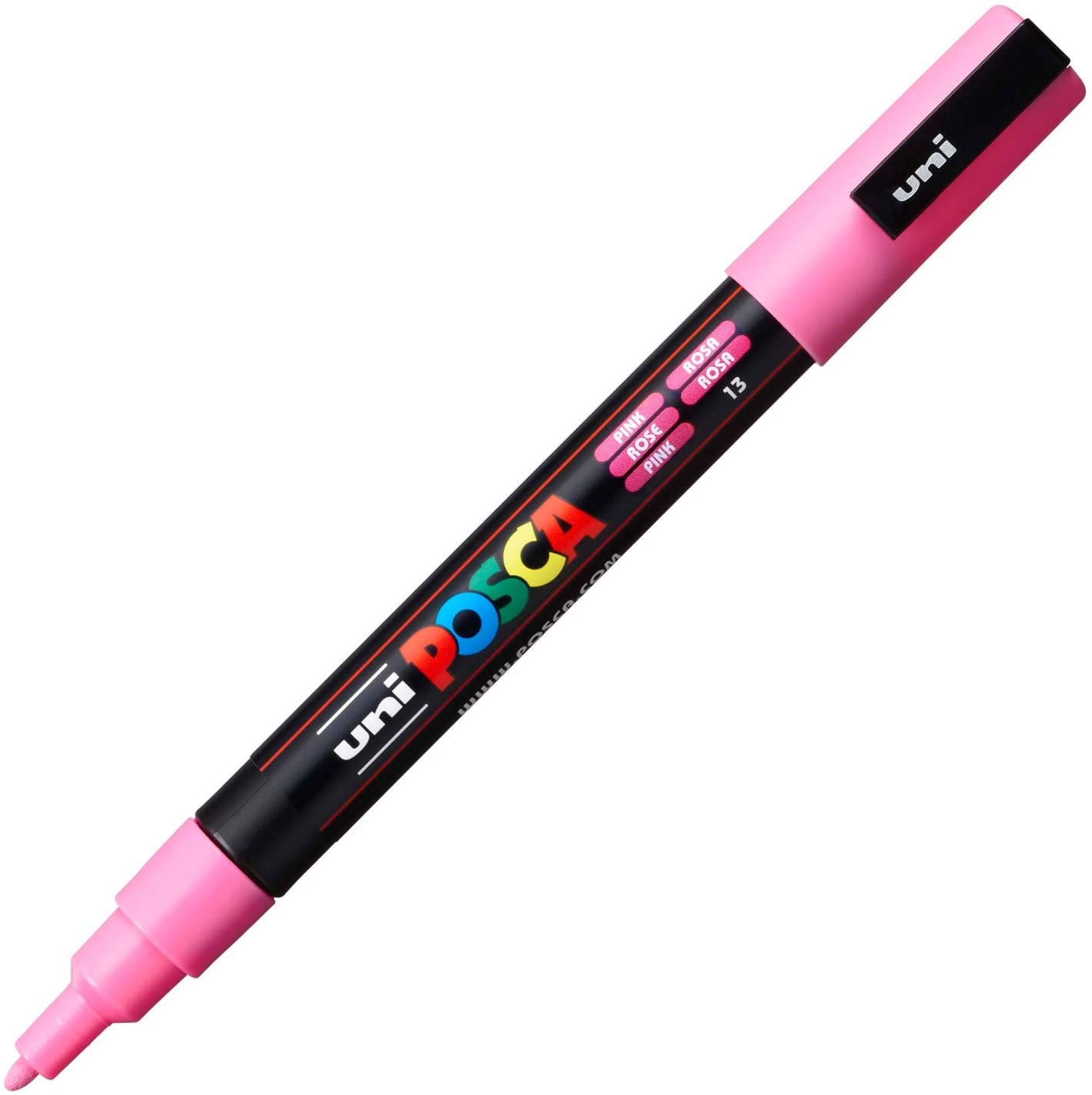 Marker - Posca PC-3M - Pink | Uni - 3 | YEO