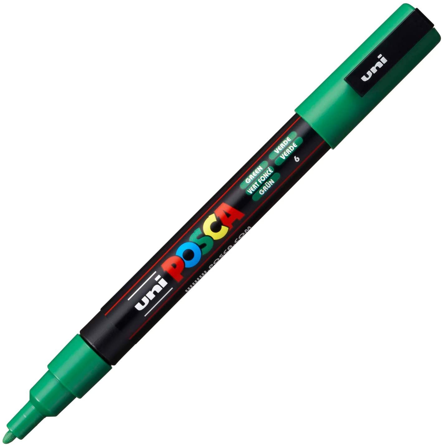 Marker - Posca PC-3M - Green | Uni - 3 | YEO