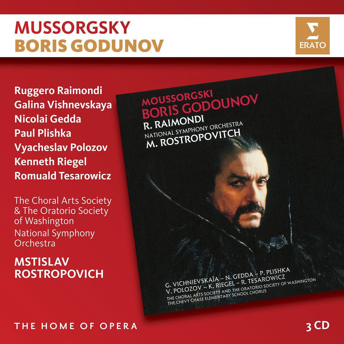 Boris Godunov | Modest Mussorgsky, Ruggero Raimondi, Msistlav Rostropovitch