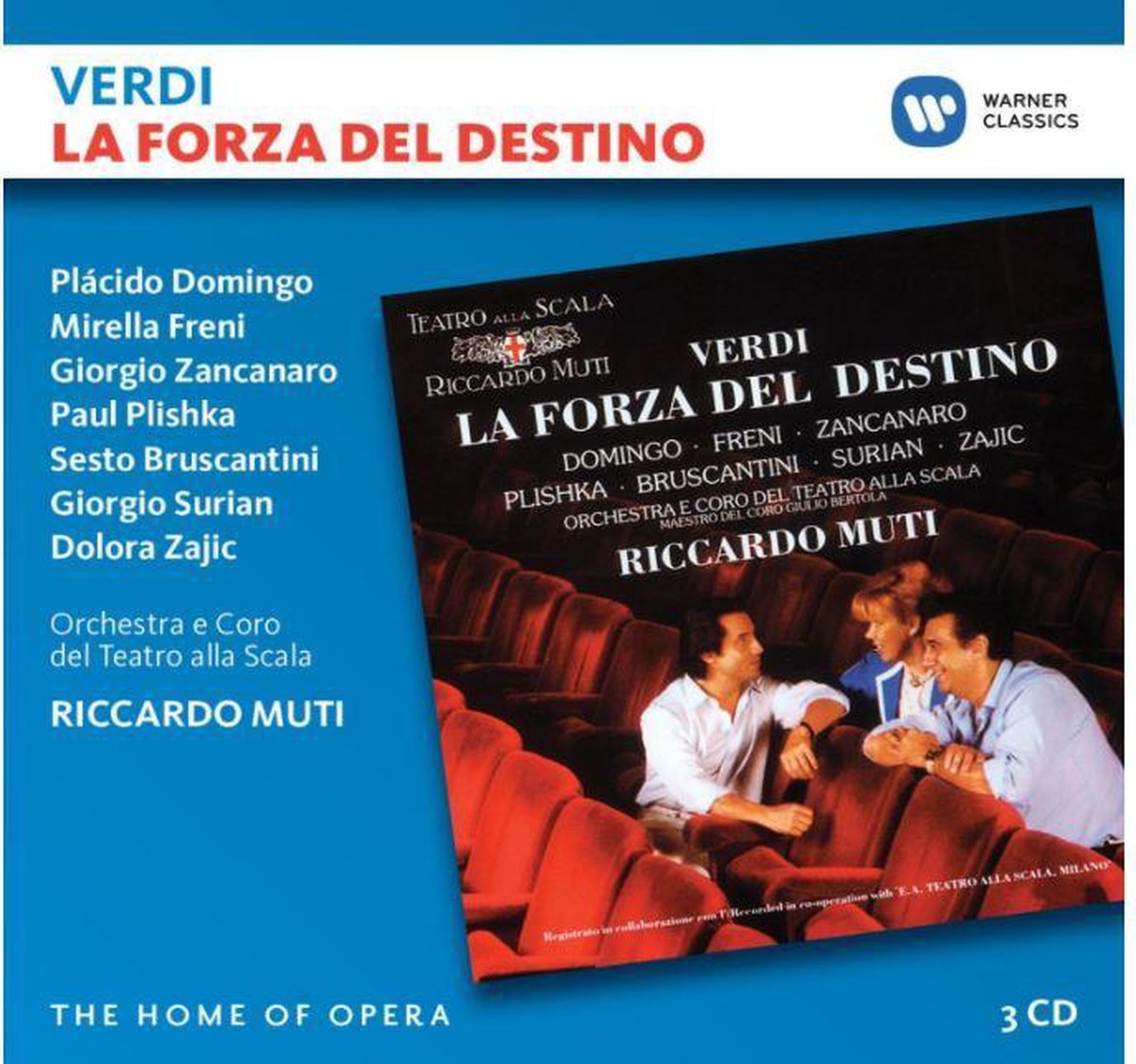 La Forza del Destino | Giuseppe Verdi, Placido Domingo, Orchestra e Coro del Teatro alla Scala di Milano, Riccardo Muti - 1 | YEO