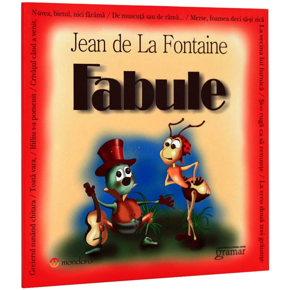 Fabule – La Fontaine | Jean De La Fontaine carturesti.ro Carte