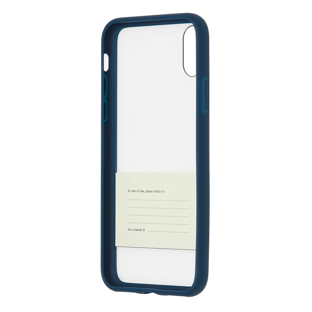 Carcasa iPhone X - Blue - Hard | Moleskine - 2 | YEO