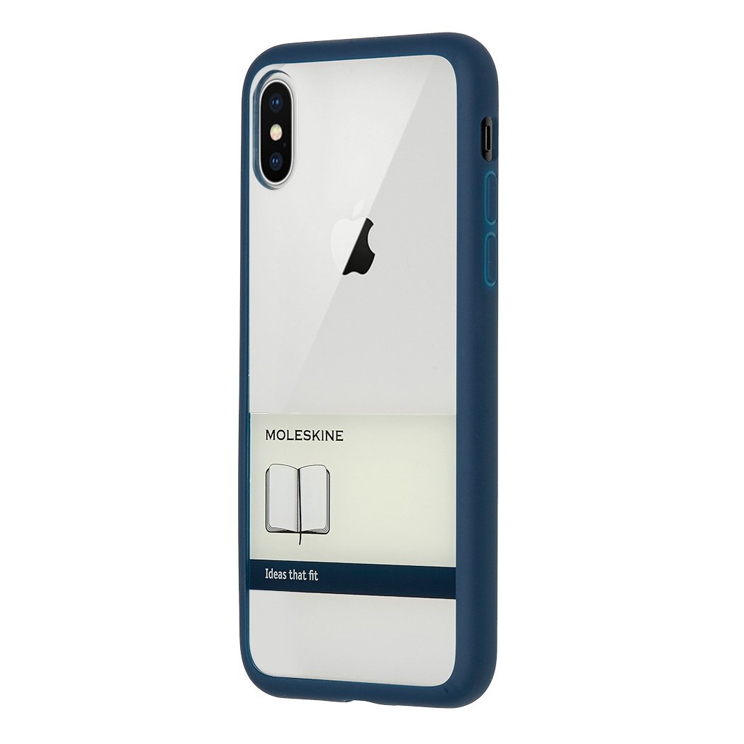 Carcasa iPhone X - Blue - Hard | Moleskine