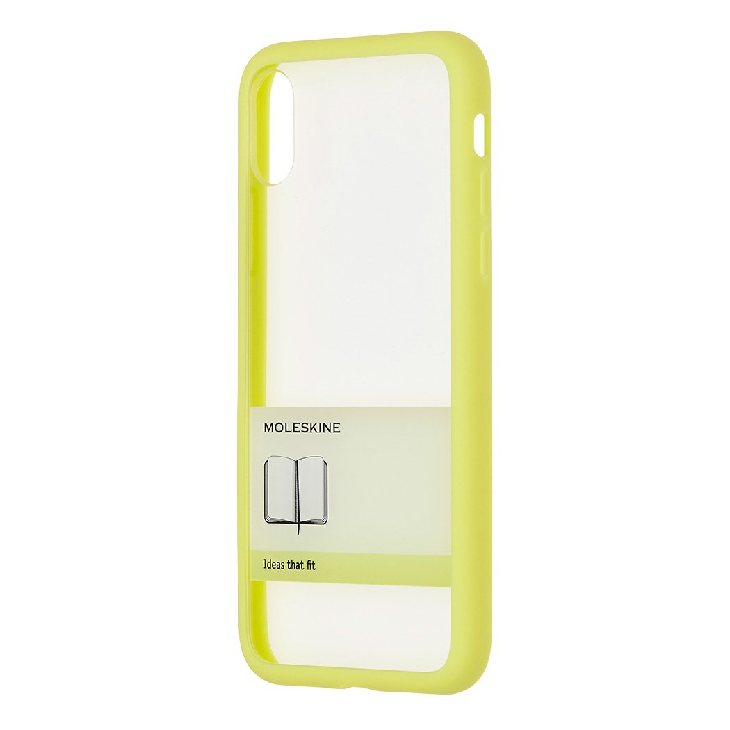 Carcasa iPhone X - Yellow - Hard | Moleskine