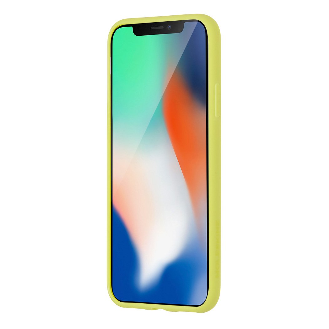 Carcasa iPhone X - Yellow - Elastic Hard | Moleskine - 1 | YEO