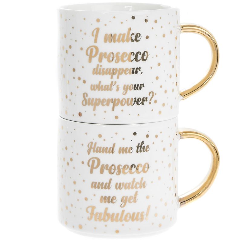 Set 2 cani - Prosecco Stacking