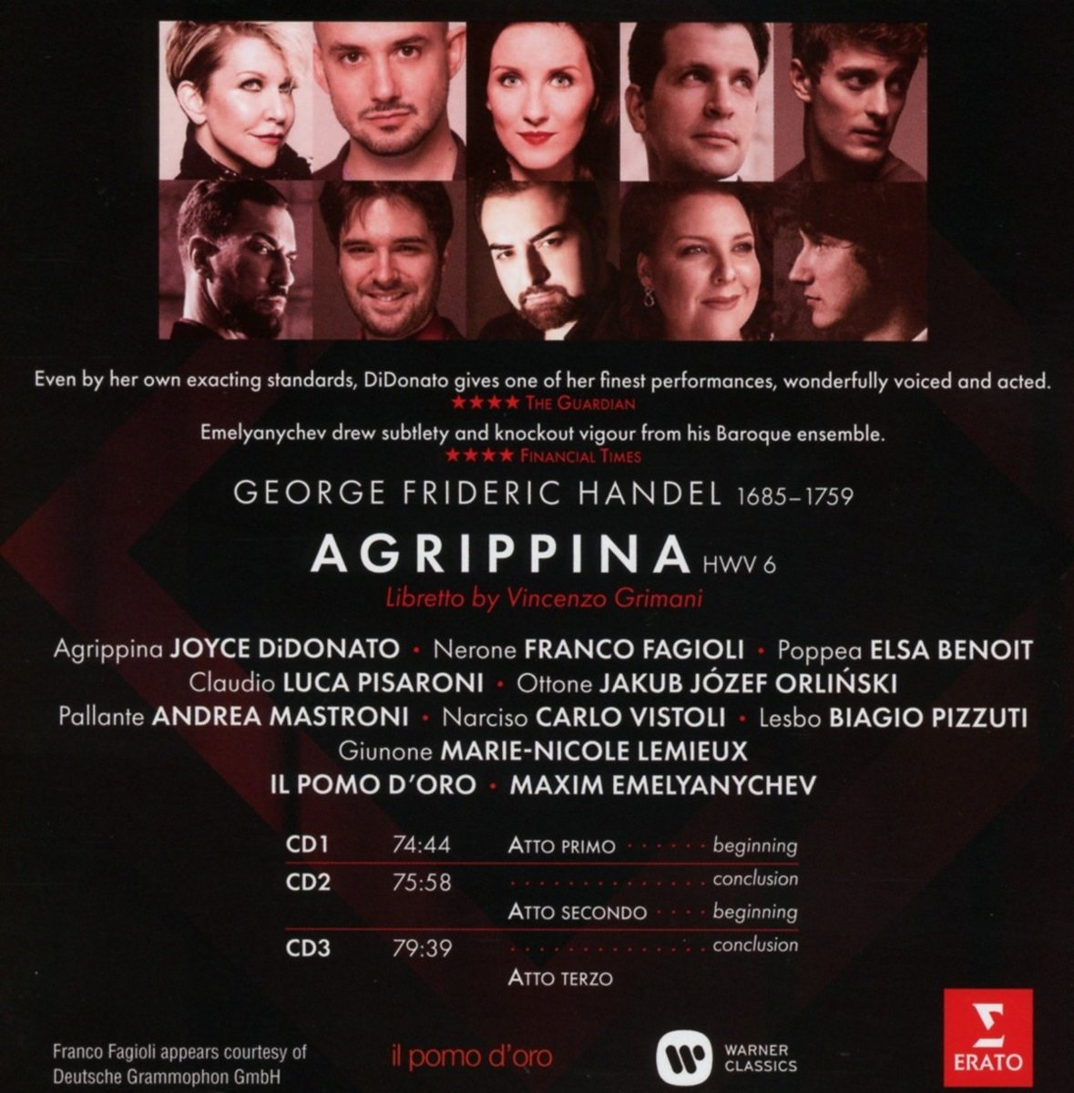 Handel: Agrippina | Georg Friedrich Handel, Joyce DiDonato