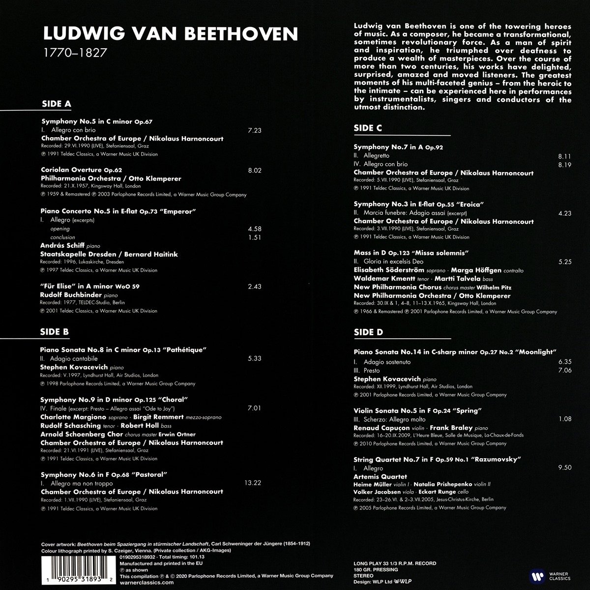 Heroic Beethoven - Vinyl | Ludwig Van Beethoven