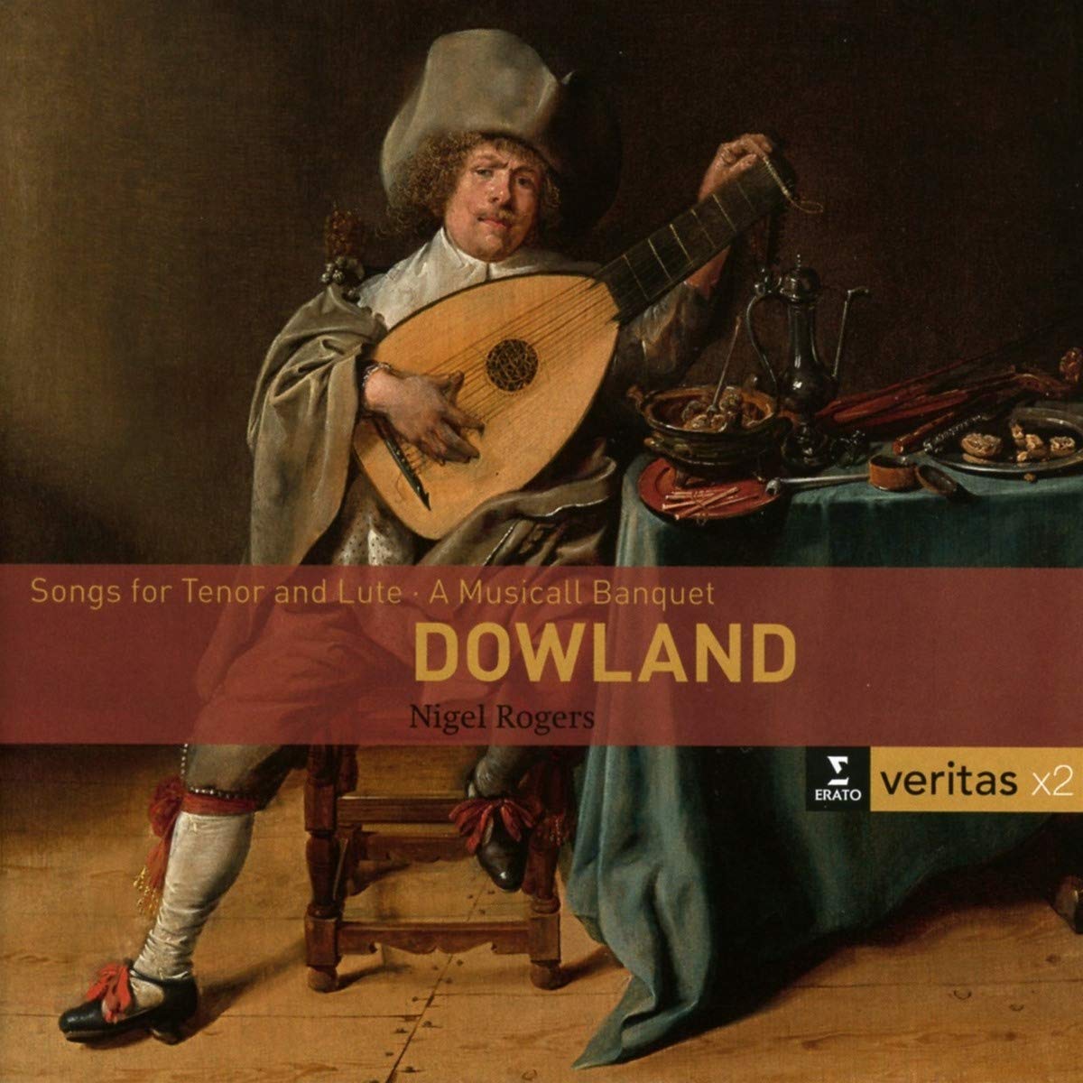 Dowland: Songs for tenor and luth / A Musicall Banquet | Nigel Rogers