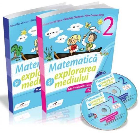 Matematica si explorarea mediului. Set manuale pentru clasa II | Alina Carmen Birta, Nicoleta Ciobanu, Iliana Dumitrescu