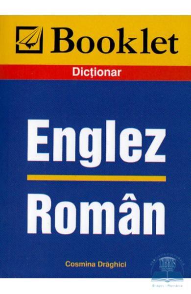 Dictionar englez-roman | Cosmina Draghici Booklet Dictionare