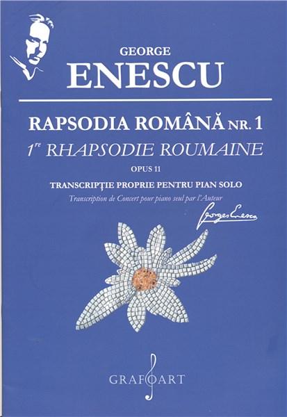 PDF Rapsodia Romana pentru pian | George Enescu carturesti.ro Arta, arhitectura