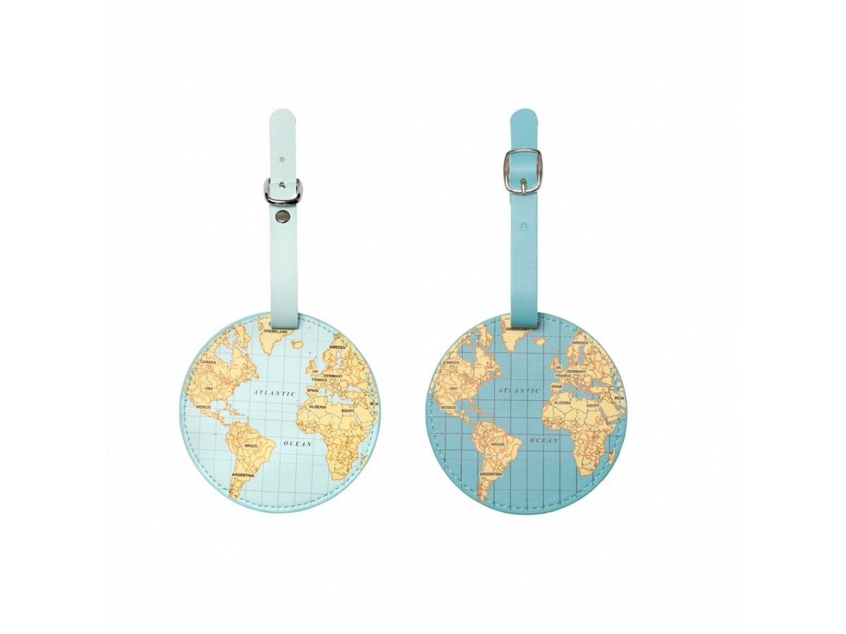 Eticheta pentru bagaj - World Traveler Luggage Tag | Kikkerland - 1 | YEO