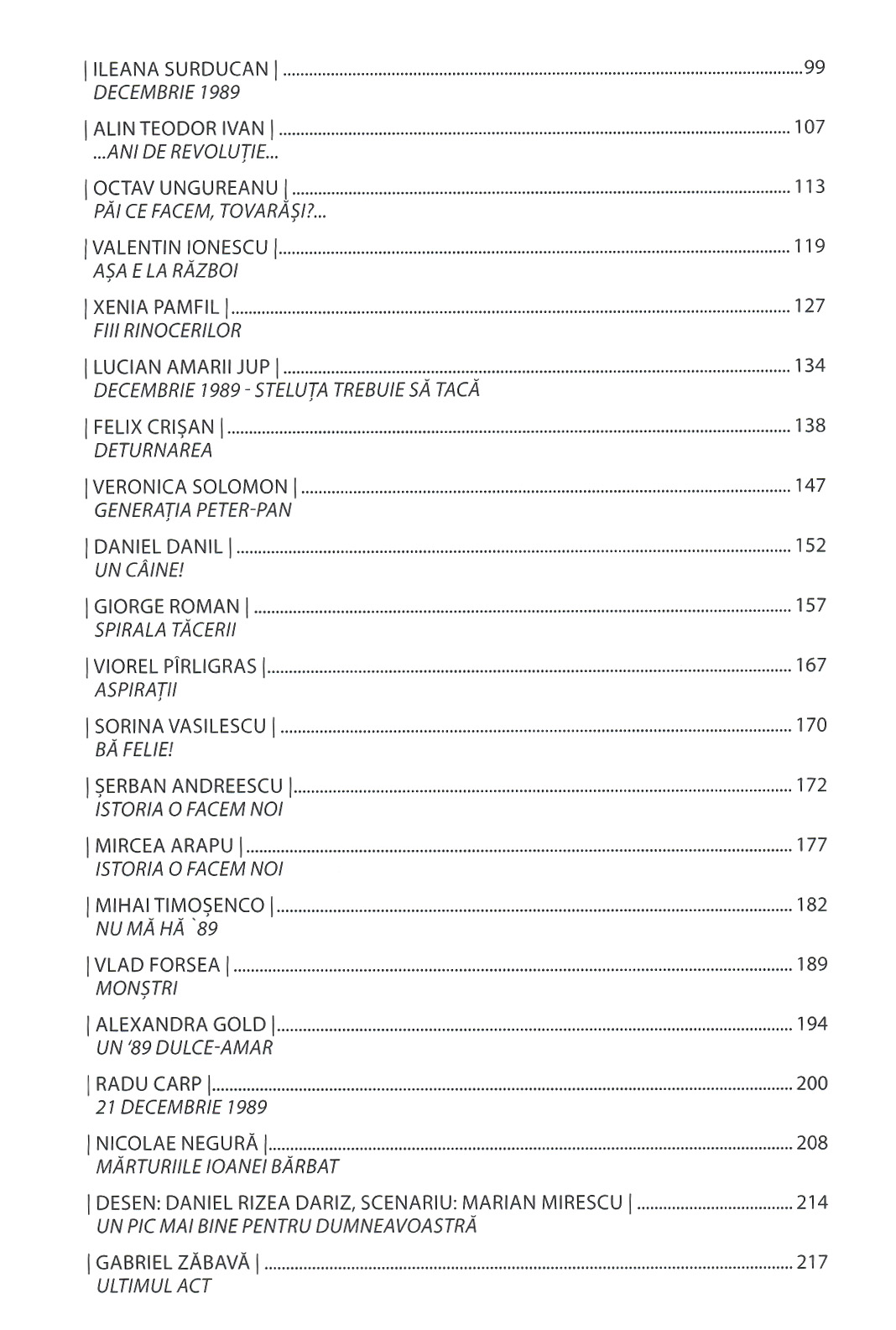 Istorii din \'89 in benzi desenate | - 8 | YEO