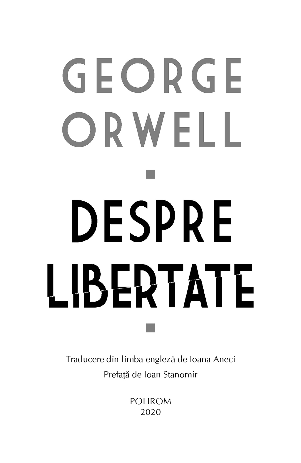 Despre libertate | George Orwell - 1 | YEO