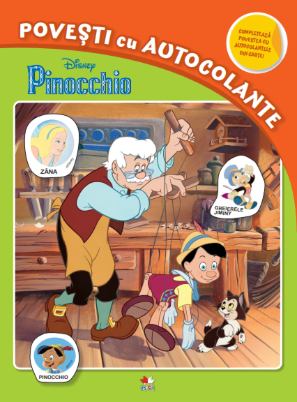 Pinochio – Povesti cu Autocolante | carturesti.ro