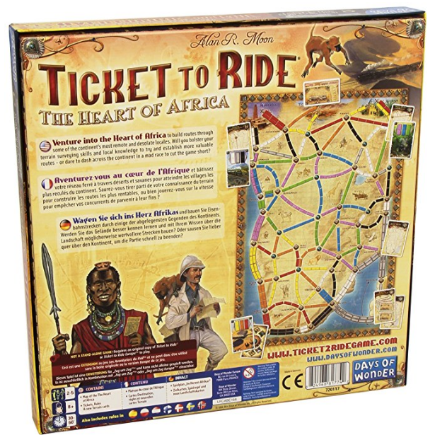 Ticket to Ride - The Heart of Africa | Days of Wonder - 2