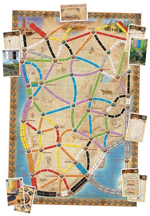 Extensie - Ticket to Ride - The Heart of Africa | Days of Wonder - 1