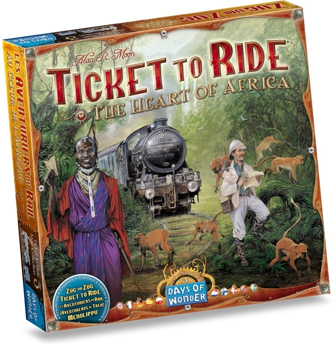 Extensie - Ticket to Ride - The Heart of Africa | Days of Wonder