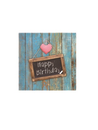 Carte postala - Birthday Sign | Chic mic