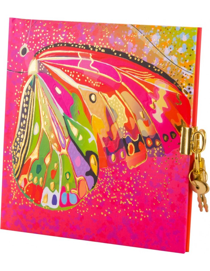 Jurnal - Pink Flower Butterfly | Goldbuch