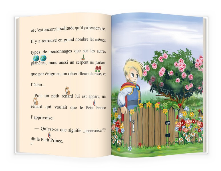 Invat sa citesc in limba franceza - Le Petit Prince | - 1 | YEO