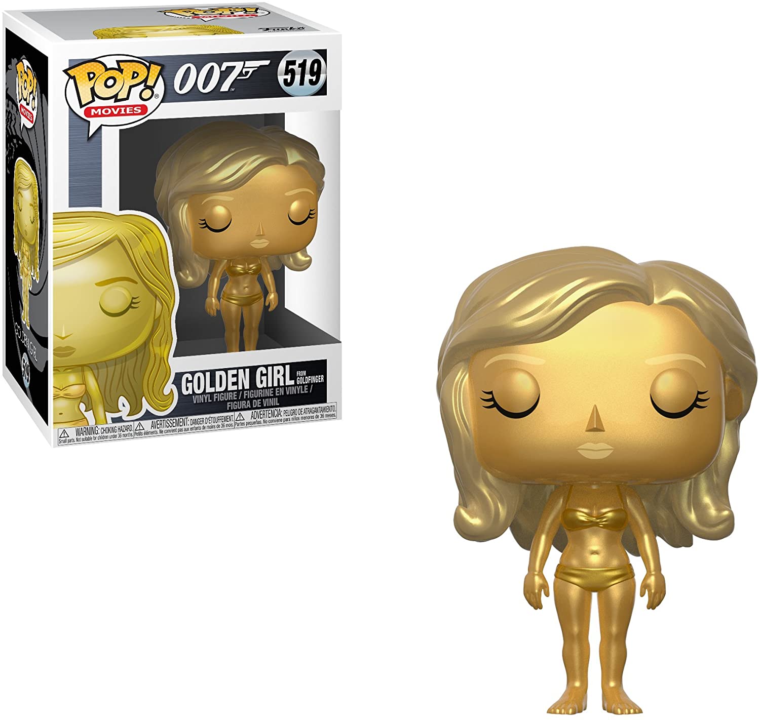 Figurina - 007 - Golden Girl from Goldfinger | Funko