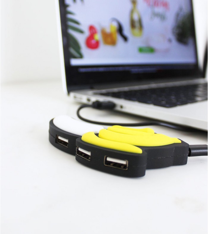 Hub USB - Banana | Just Mustard