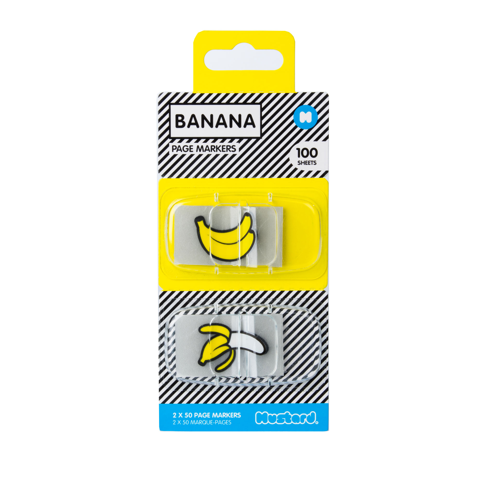 Markere pentru pagini - Banana | Just Mustard