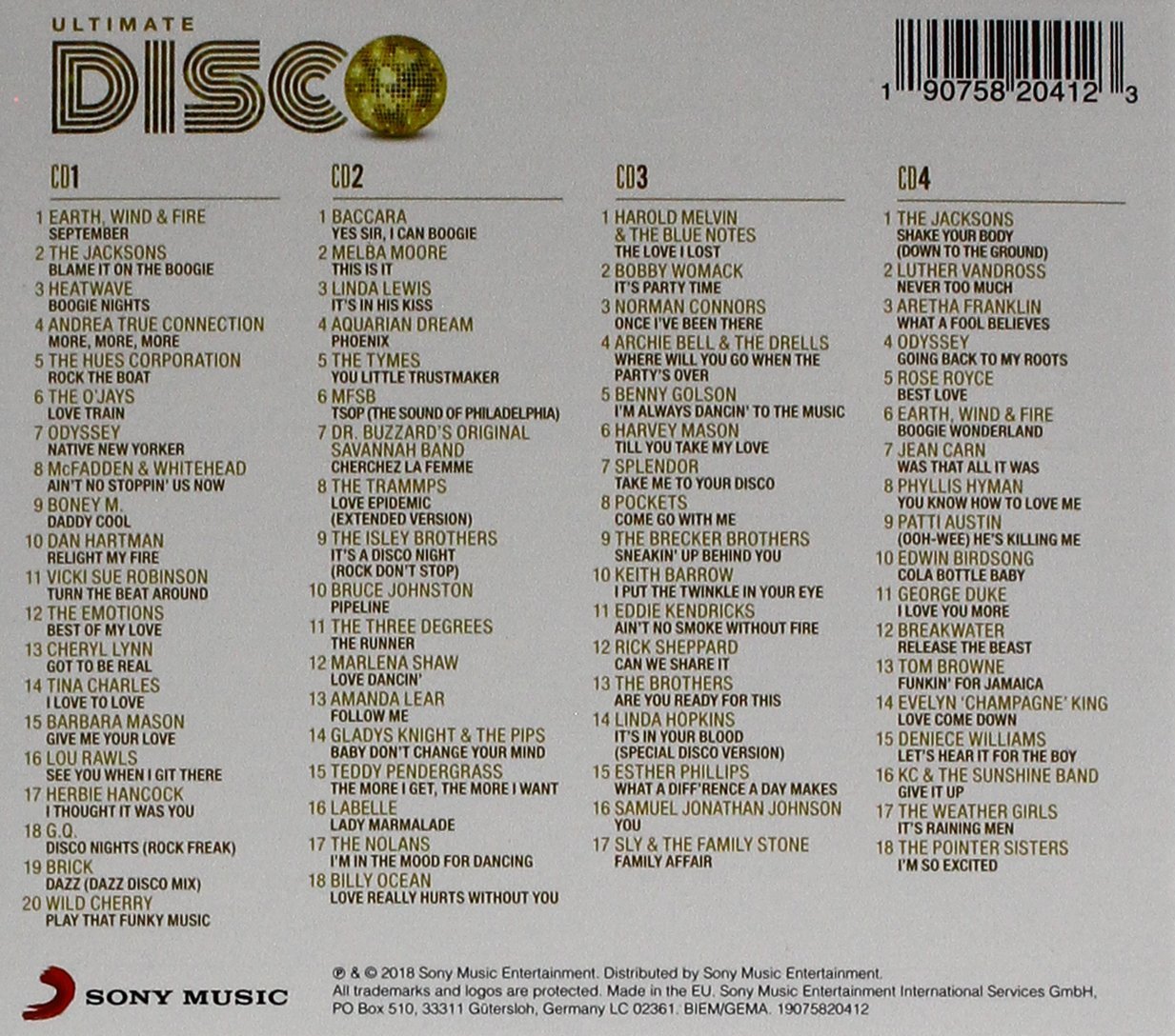 Ultimate Disco | Various Artists - 1 | YEO